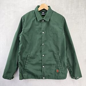 Vintage Nike SB Paul Rodriguez Jacket Small Green Twill Denim Y2K Skater Grunge